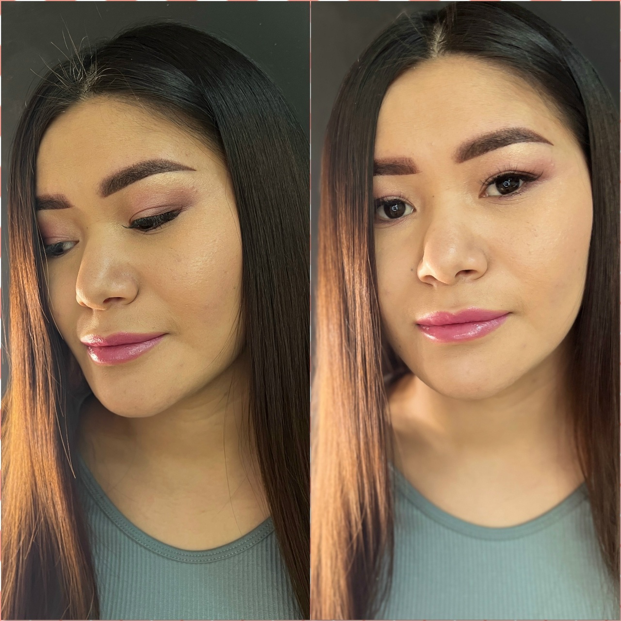 Глянцевый стиль макияжа